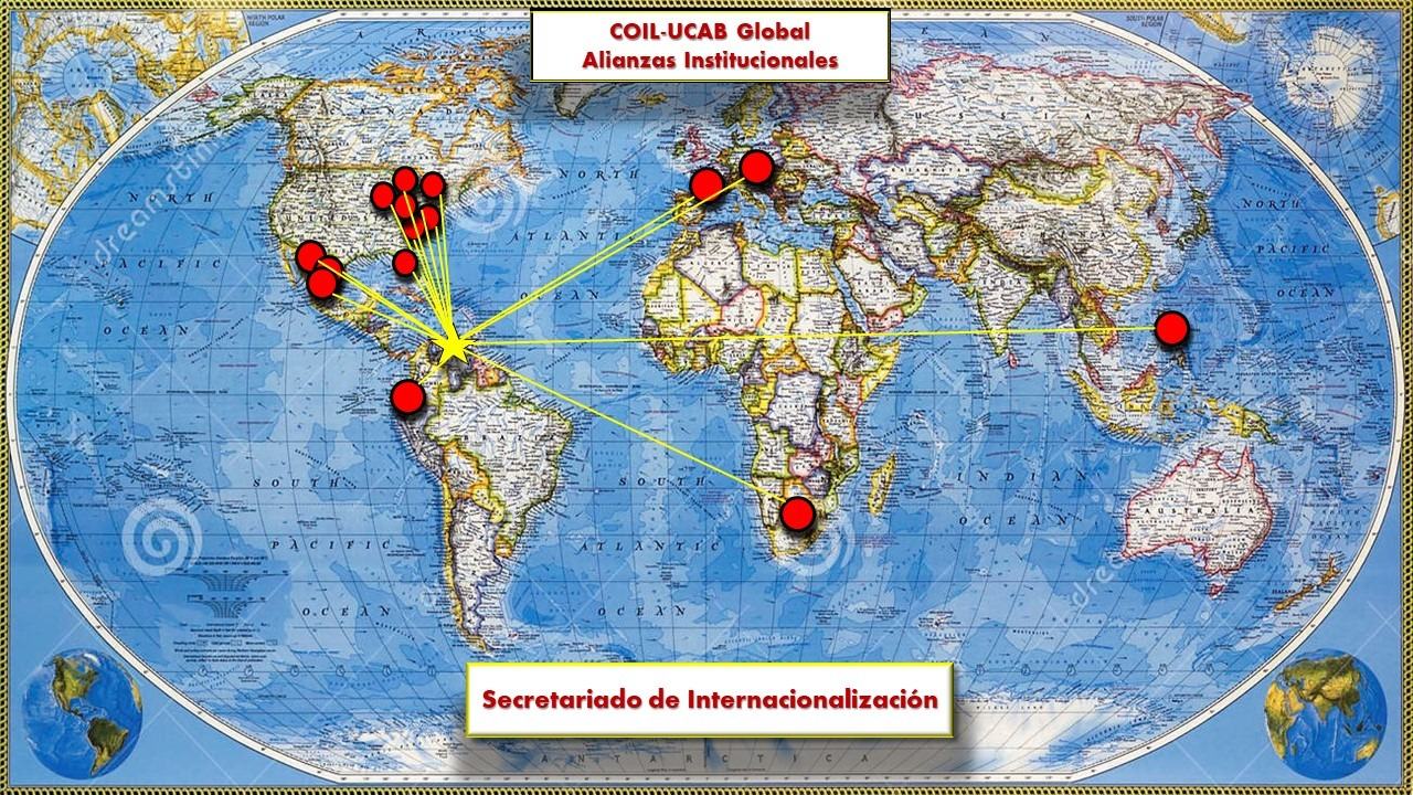 MAP COIL-UCAB Global Aliances